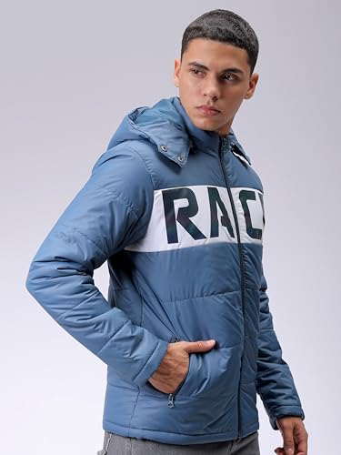 Image of The Indian Garage Co Men's Polyester Standard Puffer Jacket