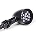 Bompa 2pcs LED Turn Signal Lights Motorcycle Indicators Blinker Amber Light Universal 12V for Harley Honda Yamaha Suzuki (Turn Signal Lights C)