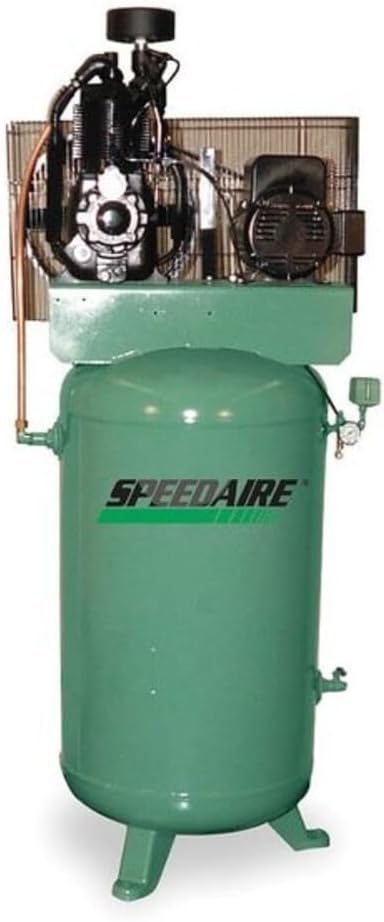 Speedaire, 1WD80, Electric Air Compressor, 2 Stage, 17.3 cfm