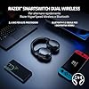 Razer Barracuda X (2022) - Cuffia Wireless Multipiattaperma per Giochi e Dispositivi Mobili (SmartSwitch Dual Wireless, 250 g di Design Ergonomico, TriForce 40 mm, Microfono Cardioide) Nero