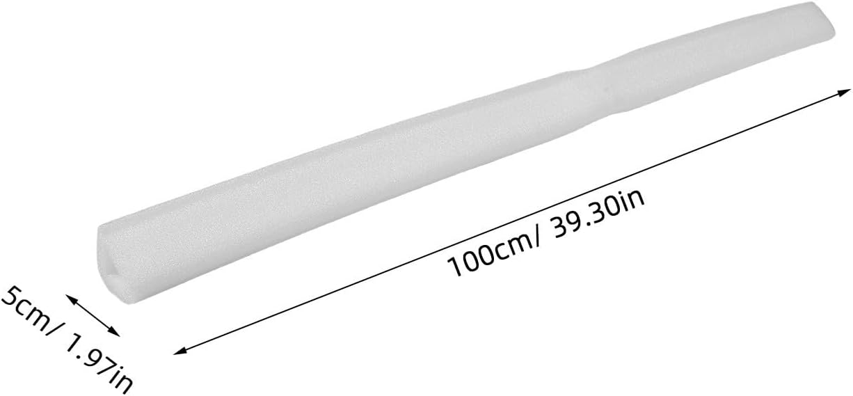 Edge Protectors Corner Guards U-shape 6 Pcs Foam Shockproof White Foam Packaging Bumpers, Timesaving Packing Supplies for Shipping and Transportation for Fragile Items