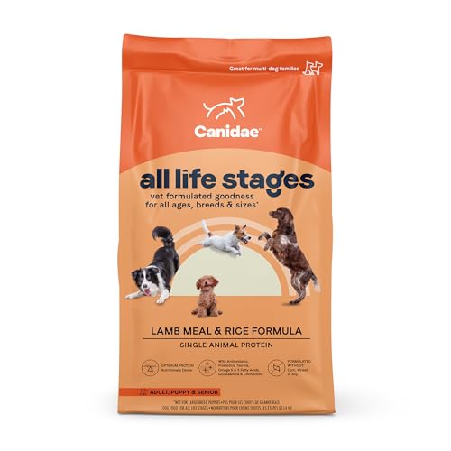 Canidae All Life Stages Dry Dog Food, Lamb Meal & Rice Formula, 15 lbs.