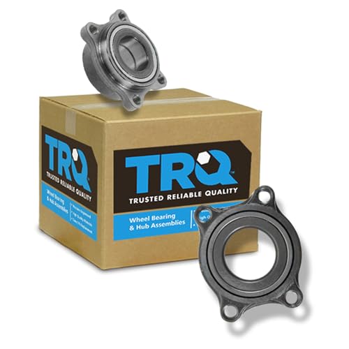 TRQ Rear Wheel Hub Bearing Modules Driver Left Side & Passenger Right Side 2 Piece Set for 2003-2009 Nissan 350Z 2003-2006 Infiniti G35 2007 Infiniti G35 Coupe
