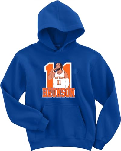 Jalen Brunson New York 11 Hooded Sweatshirt Hoodie