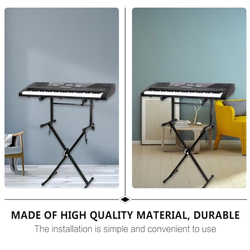 Support de piano électronique GALPADA stable pour éviter les glissements