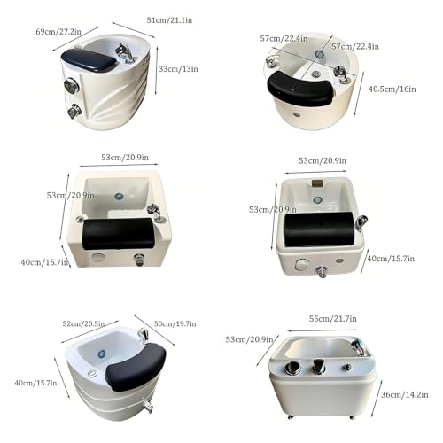 Spa de Pies Profesional Portátil con Masajes y LED miniatura 3