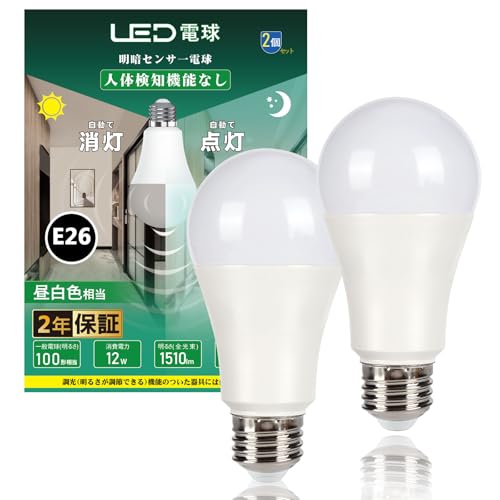 LEDd ÃZT[d iľm@\Ȃj 铔 ÂȂƎœ_ 邭ȂƎŏ E26 12W F 1510LM ȃGl֘Lԏ EoCNuꓐh~ PSEF 2Zbg (F)