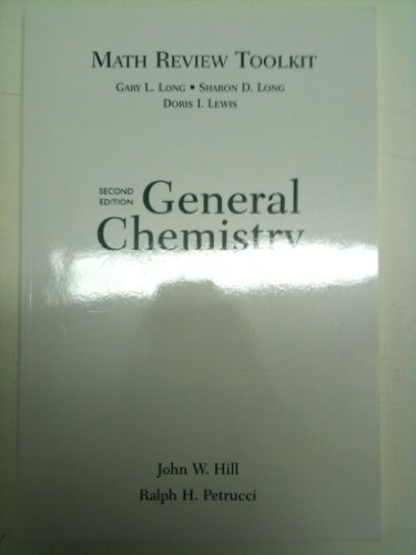 Math Review Tool Kit: General Chemistry An Inte... 0139191844 Book Cover