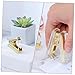 NUOBESTY 2pcs Creative Stapler Easy Use Office Binding and Home Lightweight Design Smooth Stapling Performance Random