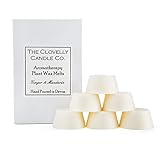 ACEITES ESENCIALES DE GRADO TERAPÉUTICO - Todas nuestras lujosas pastillas de cera para aromaterapia están hechas a mano a partir de cera de soja 100% natural e infundidas con aceites esenciales puros de grado terapéutico.