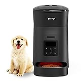 Alimentador Inteligente para Perros y Gatos, Comederos Automáticos de Alimentos, temporizador programable, control de porciones de hasta 6 comidas / día, grabación de voz, alarma de alimentos bajos