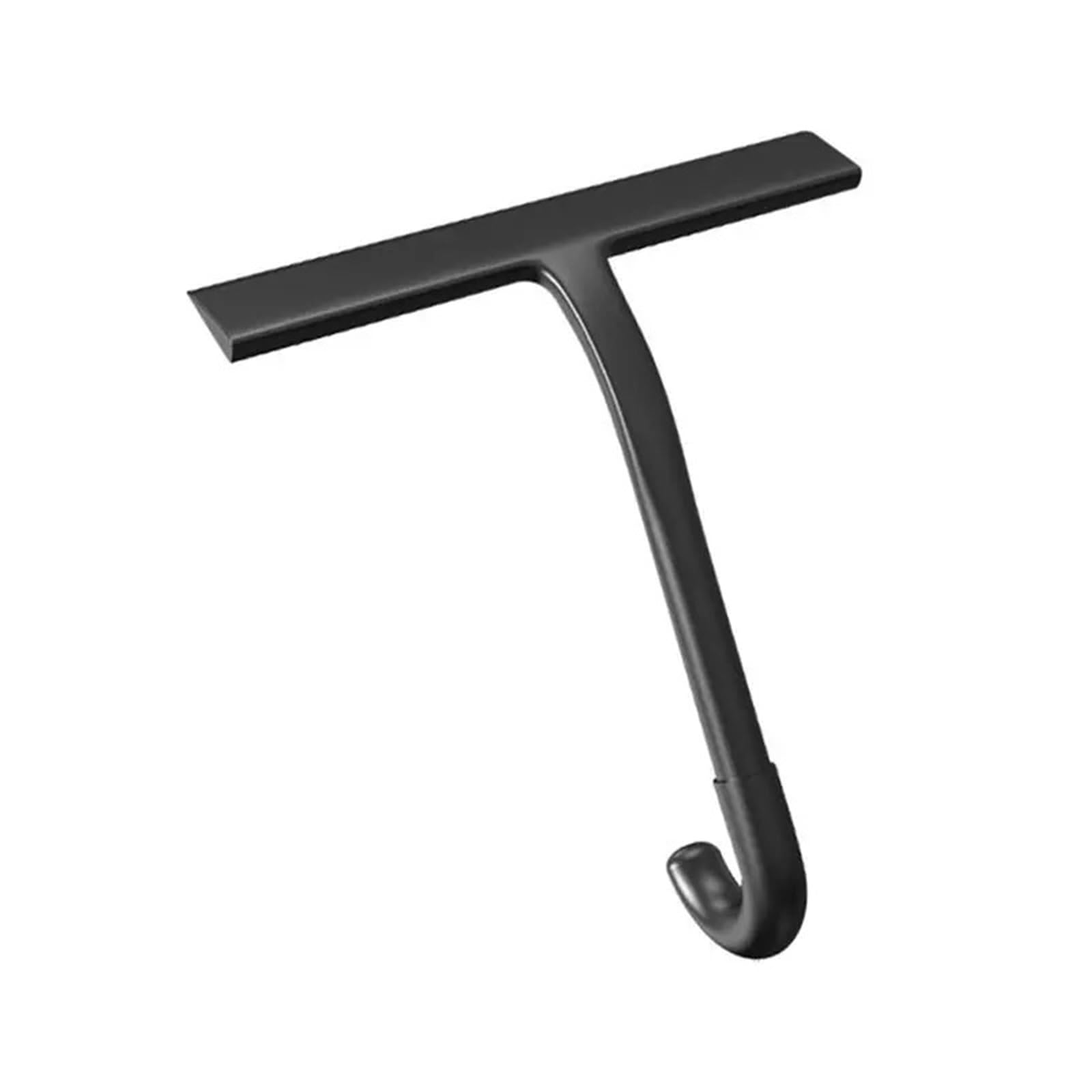 Duschabzieher Streifenfreier Silikon-Duschabzieher mit integriertem großen Haken, ergonomischem Griff und Klinge for Glastüren Badezimmerspiegel