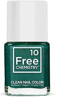 10+Free Plant-Based Clean Nail Polish (Sea-ing Green)