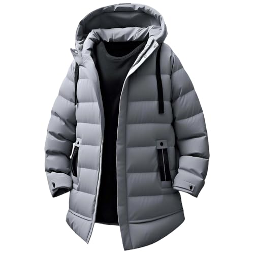 Manteau d'hiver rembourré à capuche contre le froid et le vent