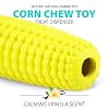 Jeffers Pet Natural Rubber Dog Chew Toy – Yellow Corn, Medium – Treat Dispensing, Vanilla Scent, Durable, Non-Toxic, Dishwasher Safe, Interactive Fetch & Tug Toy - Perfect for Training #1