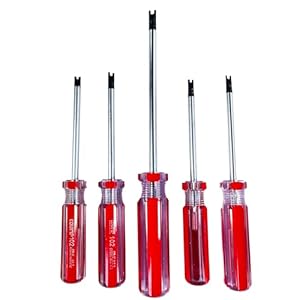 5 piezas Tipo U Destornilladores Sets, U Tipo Destornillador MagnÃ©tico CRV Herramientas Manuales Multifuncionales U1.7,U2.0,U2.3,U2.6,U2.8