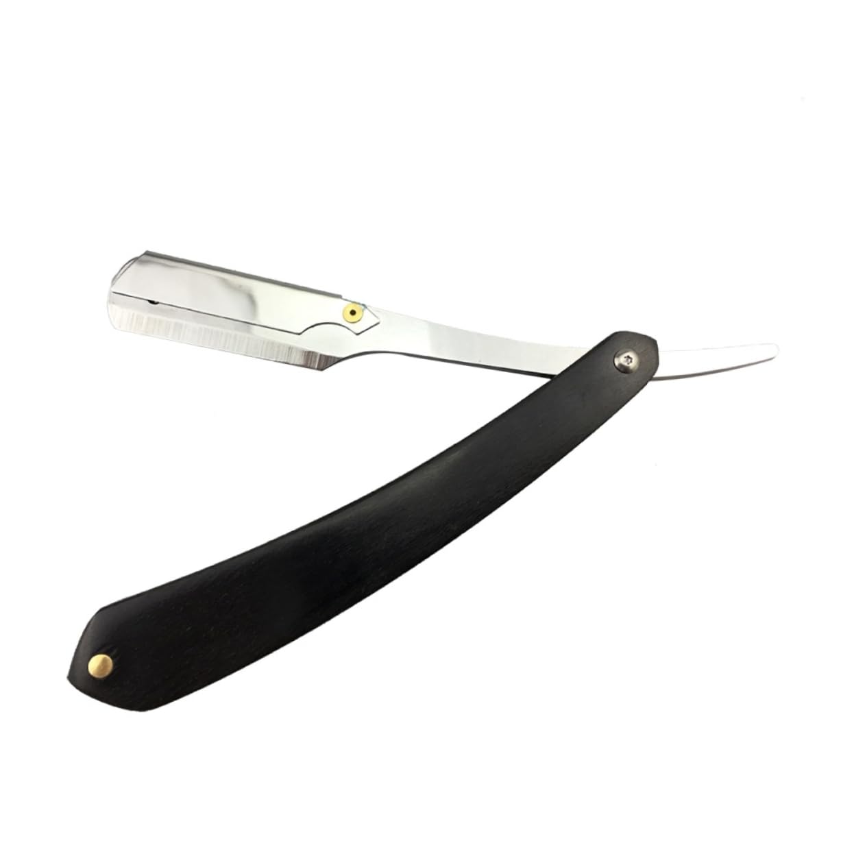 FOMIYES 2 Pz rasoio manuale per uomo rasoio portatile shaver face razor vintage da barba in metallo manuale sicuro sicuro da uomo Coltello peloso Bambù