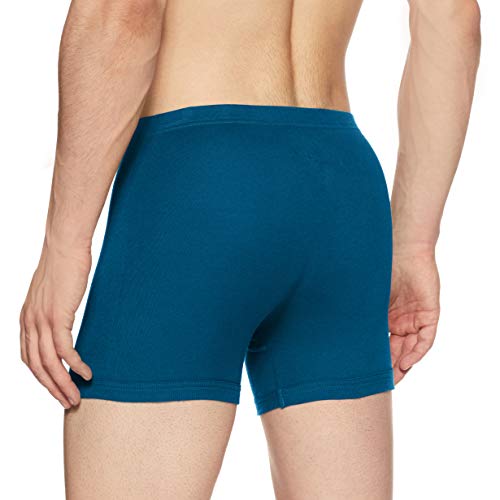 Image of Jockey 8008 Men's Super Combed Cotton Rib Solid Boxer Brief with Ultrasoft Concealed Waistband