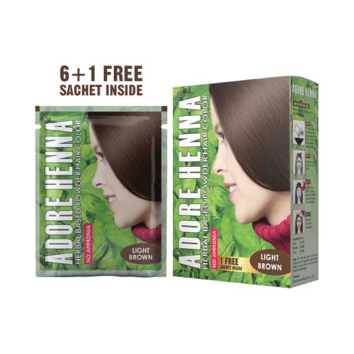 Color en polvo para cabello marrón claro miniatura 4