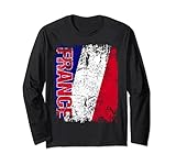 FRANKREICH Flagge FRANKREICH Flagge  Damen Herren Kinder FRANKREICH Langarmshirt