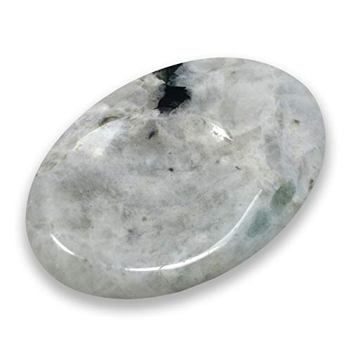 CrystalAge Rainbow Moonstone Thumb Stone