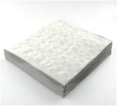 THE TABLECLOTH SHOP White Paper Table Covers x 25