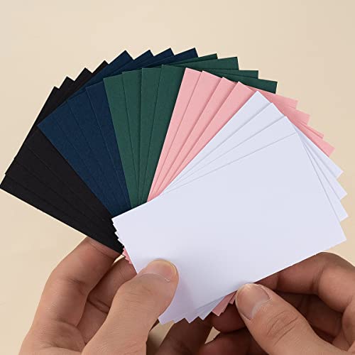 100 Pack Thick Paper Cardstock Blank Heavy Cards Stock For Invitations, Greeting Cards Making, Postcards, Photos, 250Gsm Thick Paper (White, 2X3.5 Inches) #TOP3
