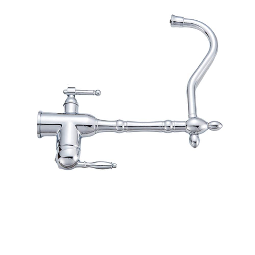Rubinetti per lavello ， Rubinetti da Cucina Dorati Miscelatore Acqua Potabile Rubinetto da Cucina filtrato Rotazione a 360° Miscelatore Rubinetto Purificazione Rubinetto per Gru da Cucina/Cromo