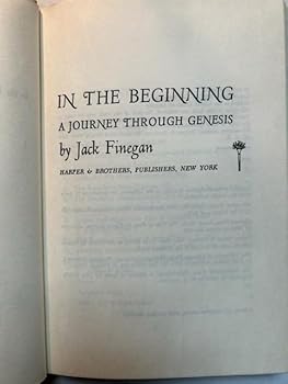 Unknown Binding In the beginning; a journey through Genesis Book