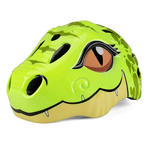 Riverry Niño Casco Bici Casco Ciclismo Diseño del Animales para Bicicleta, Patines Scooter Monopatín