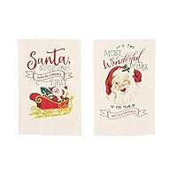 Algopix Similar Product 9 - California Santa Stop Xmas Towel