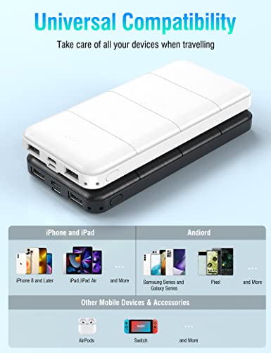 Uyayohu Portable-Charger-Power-Bank - 15000Mah 2 Pack Power Bank Dual Usb Output 5V3.1A Fast Charging Portable Charger Compatible With All Usb Devices And Smartphones #TOP6