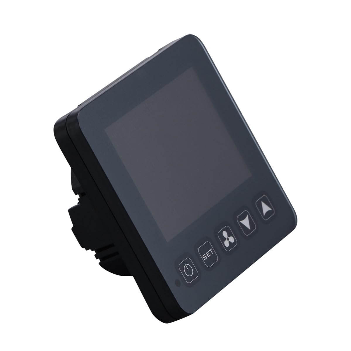 Tofficu Programmierbarer Thermostat mit Sommer Funktion Digitaler Temperaturregler für Zentrale Klimaanlagen und Gebläsekonvektoren Großes LCD Display und Zeitgesteuertes und Ausschalten
