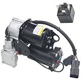 LUFASODERLING LR023964 Air Suspension Compressor Pump with Relay Compatible with Land Rover LR3 2005-2009 LR4 2010-2013 for Range Rover Sport 2006-2013 LR061663 LR044360(6Pins and 2Pins)