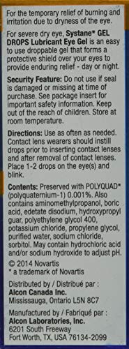 Systane Gel Drops Lubricant Eye Drops 10ML Twin Pack 2 Count - image 4