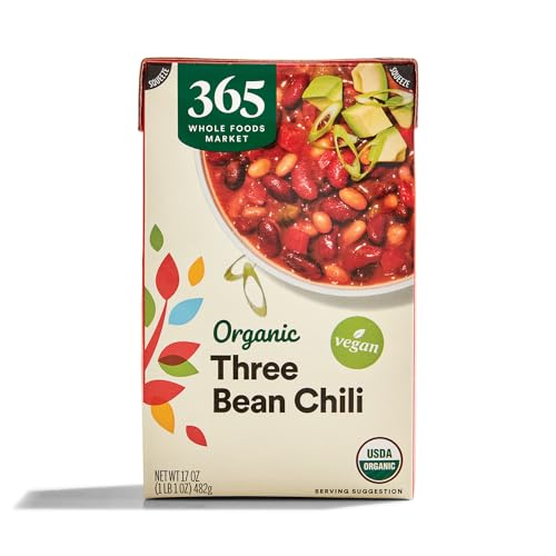 365 by Whole Foods Market, Chili Three Bean Organic, 17 Ounce