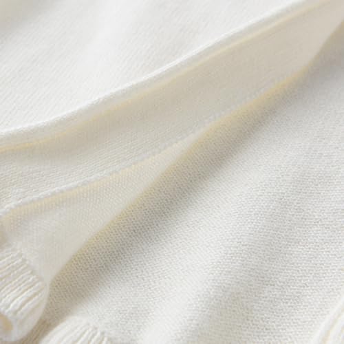 ACSUSS Baby Girls One Button Sweater Long Sleeve Round Neck Ruffled Shrug Cropped Bolero Cardigan3