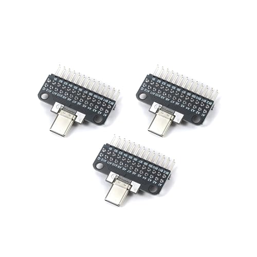 Teyleten Robot USB 3.1 Type-C Adaptador Macho 3 pcs miniatura 1