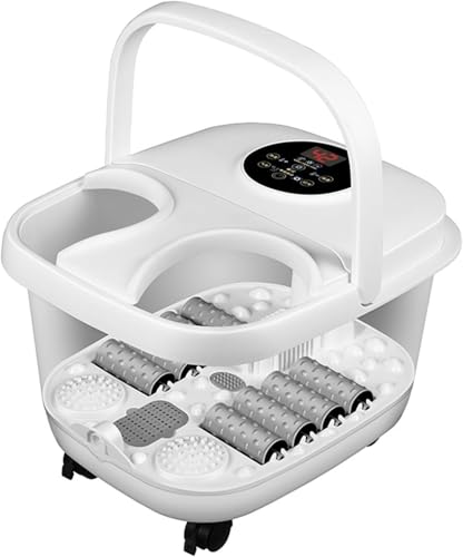 Masajeador Spa para Pies con Calor y Rodillos de Masaje