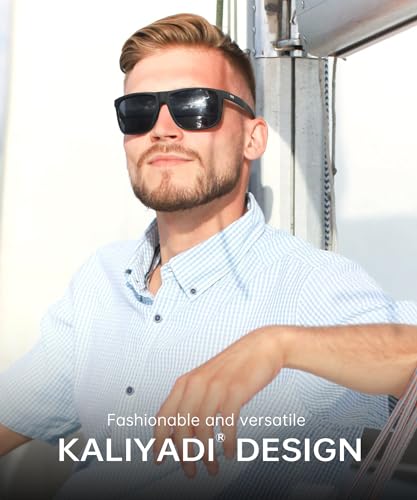 KALIYADI Sunglasses-Men Polarized-Sunglasses Mens Sunglasses: Sun Glasses Polarized UV Protection Unisex Driving Fishing Golf2