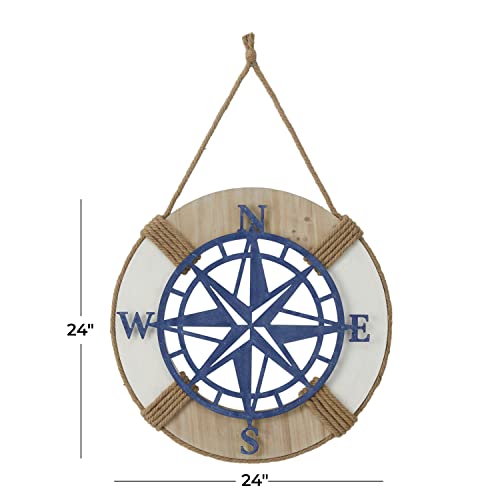 Deco 79 Nautical Compass Wall Decor #TOP24