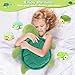 gnomantic 5 Pieces Turtle Stuffed Animals - 1 Mommy Stuffed Turtle with 4 Babies - Tortoise Gifts for Girls Age 3-8, Tortoise Plush Toys for Christmas, Valentine's, Birthday Gifts
