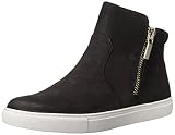 Kenneth Cole Women's Kiera Sneaker, Black Nubuck, 8 M US