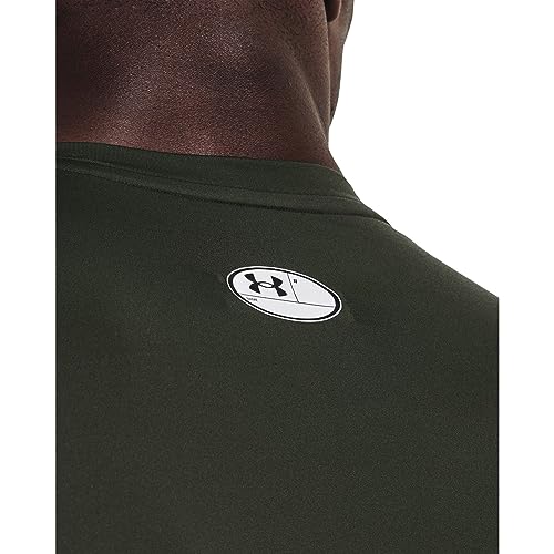 Image of Under Armour Men's UA HG Armour Comp SS Short Sleeve Functional Shirt Quick Dry T-Shirt with Compression Fit