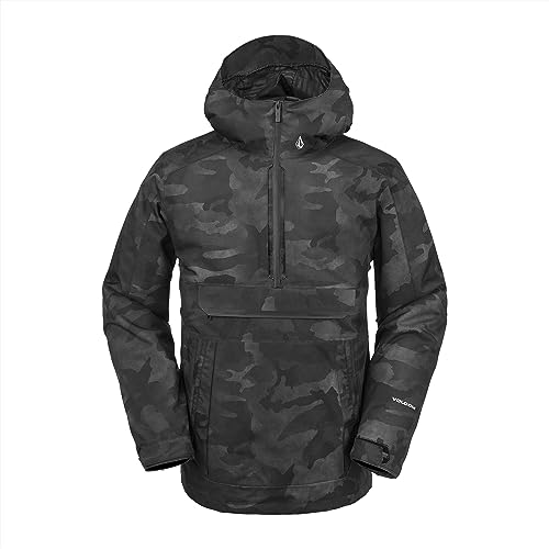 Image of Volcom Men's Brighton Pullover Anarok Hooded Snowboard Jacket