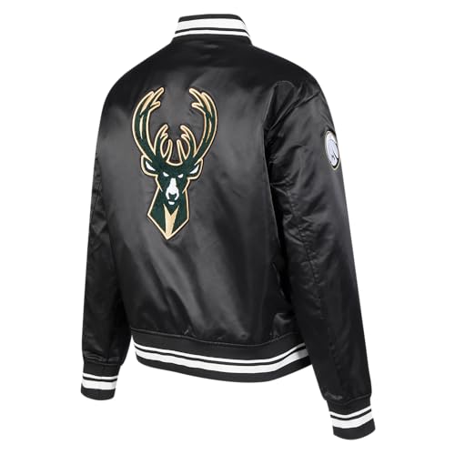 Chaqueta para mujer Pro Standard NBA Retro Classics de satén estilo bomber 5