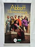 ABBOTT ELEMENTARY 12"x18" Original Promo TV Poster SDCC 2024 Quinta Brunson
