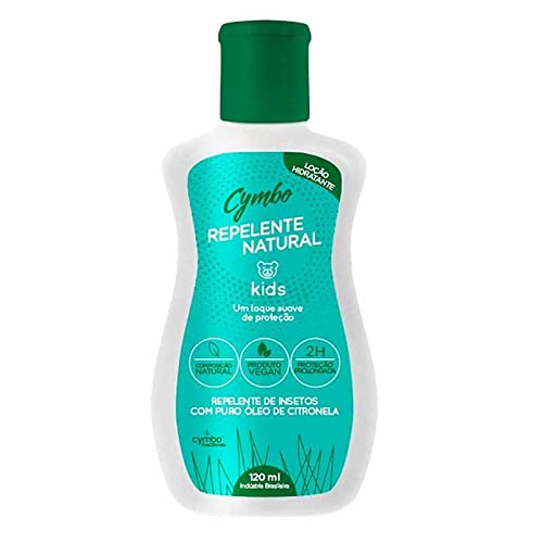 Loção Repelente Natural Vegana Kids Infantil 120ml Cymbo