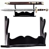 Armory Replicas Dual Hardwood Stand