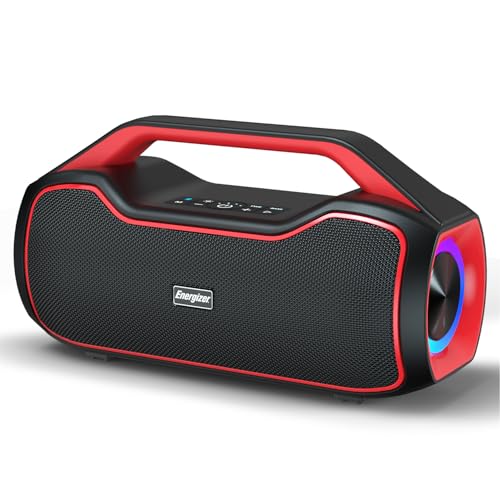 Image of Portable Bluetooth Speaker Wireless, 120W Peak Deep Bass Loud Stereo Sound, BT5.4, IPX6 Waterproof, 20-Hour Battery Life, RGB Lights, TWS Pairing, Party Speaker for Outdoor, Beach, Camping, Tailgate